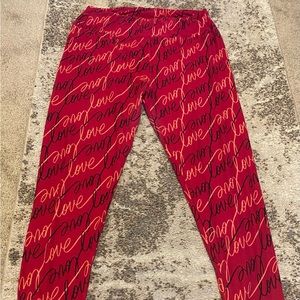 LuLaRoe leggings, tall and curvy, Valentine’s Day